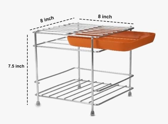 Stainless Steel Matka Stand with Free Tray