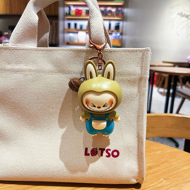 Labubu Face-Changing Keychain
