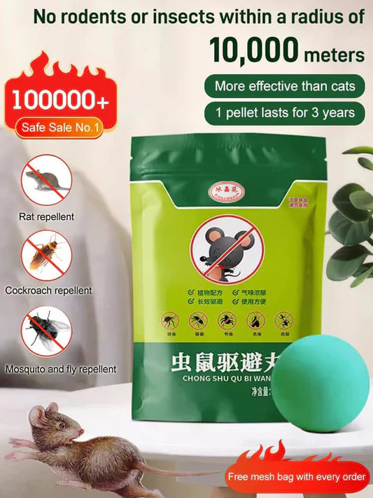 Rat, Lizard & Insect Repellent - Lasts for one year