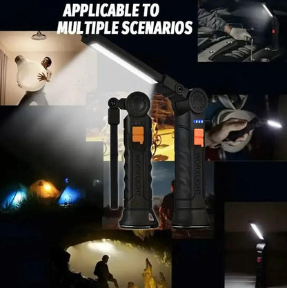 Rechargeable Magnetic COB LED Light
