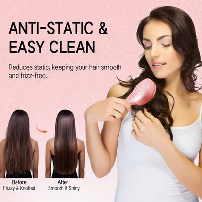 Aonekart™ Retractable Hair Brushes with Scalp Massager