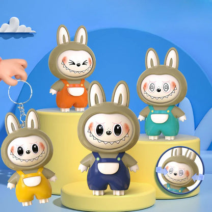 Labubu Face-Changing Keychain