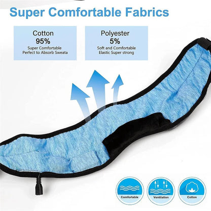 Wireless Bluetooth Eye Mask with Built-in Headphones