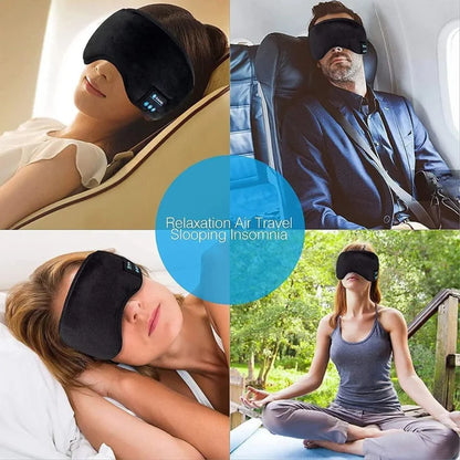 Wireless Bluetooth Eye Mask with Built-in Headphones