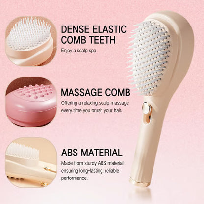 Aonekart™ Retractable Hair Brushes with Scalp Massager